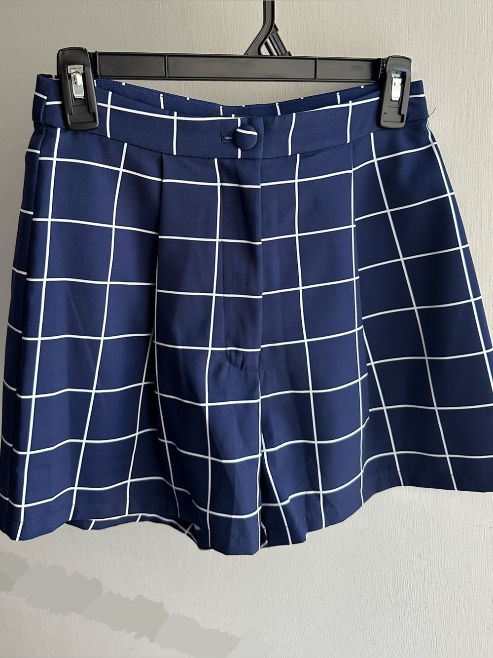 Fashion Nova On The Grid High Waisted Shorts Size Small